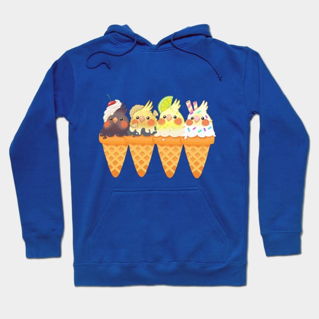 Bird Ice Cream Hoodie by G3ny